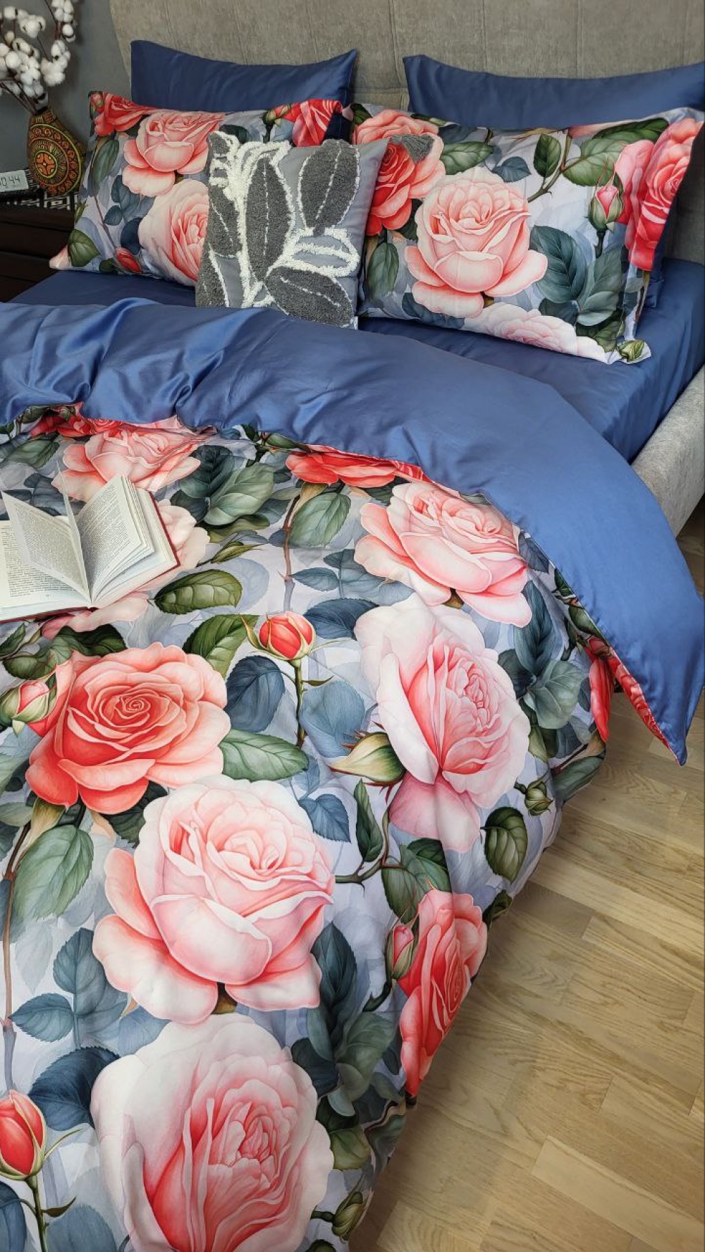 Сатин PREMIUM, OPHELIA (Сім. на рез.) - Зображення 3