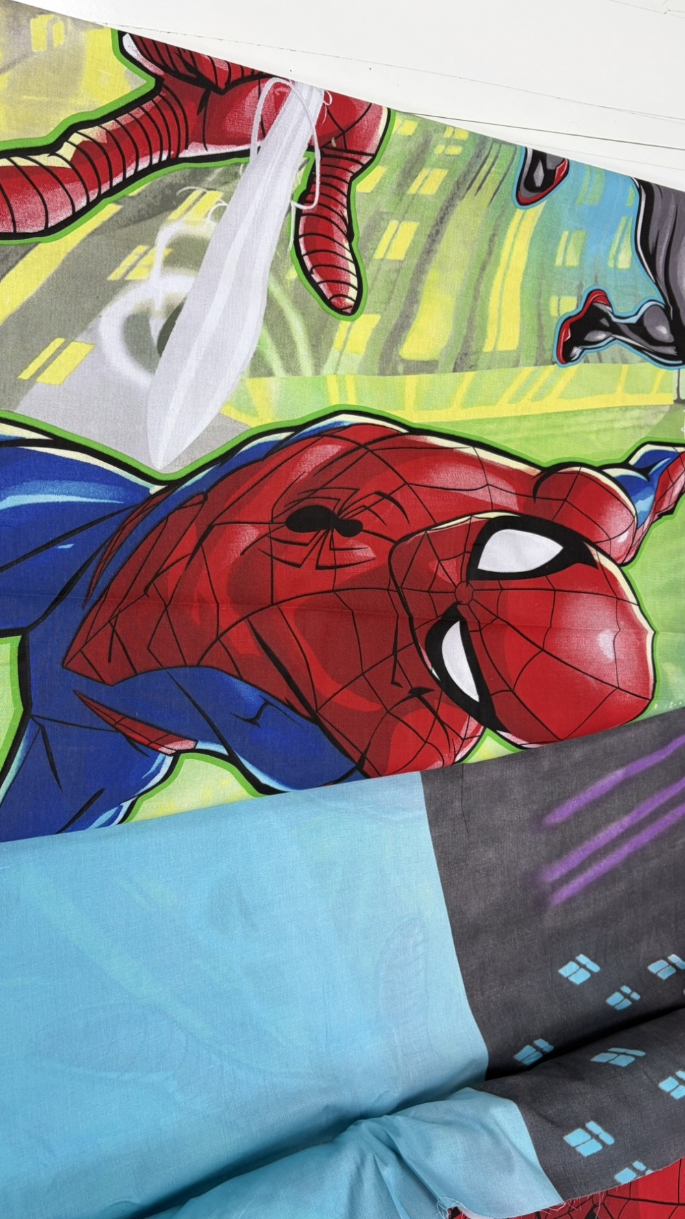 Постельное белье Человек-паук бязь Полуторное — изображение 3