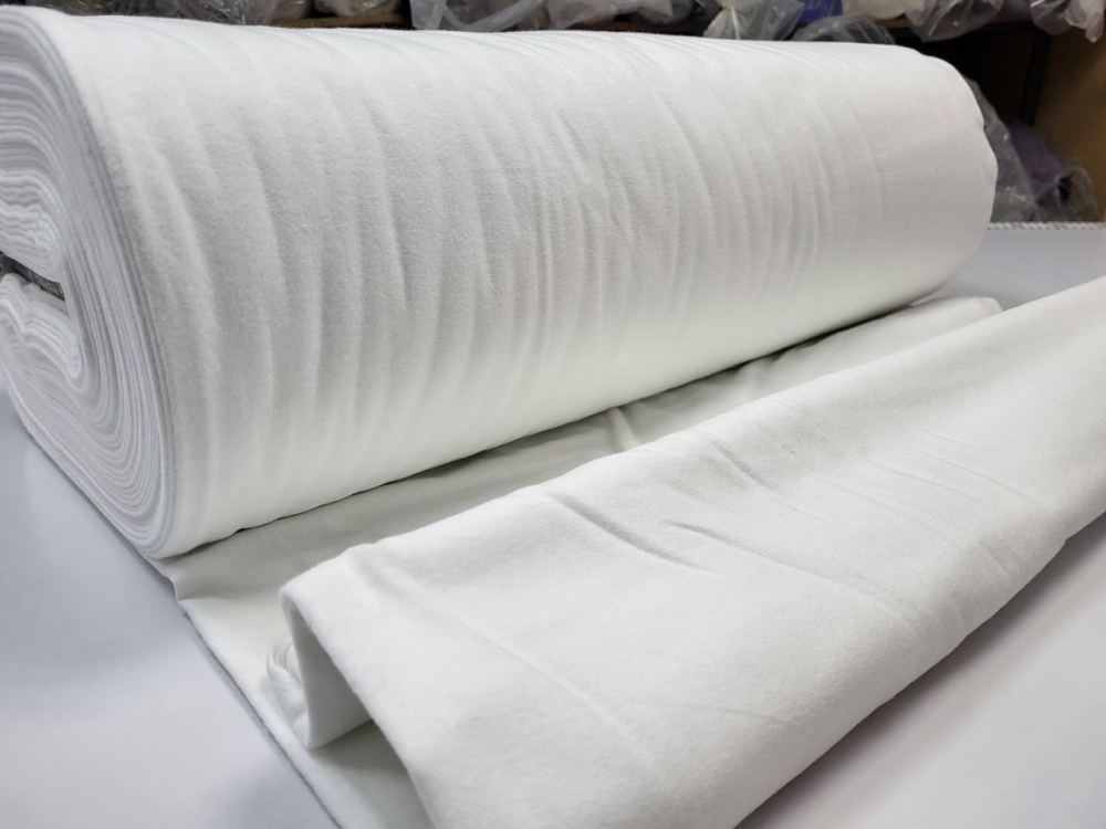 Постільна білизна WHITE, Turkish flannel (Сім. на резин.) - Зображення 2