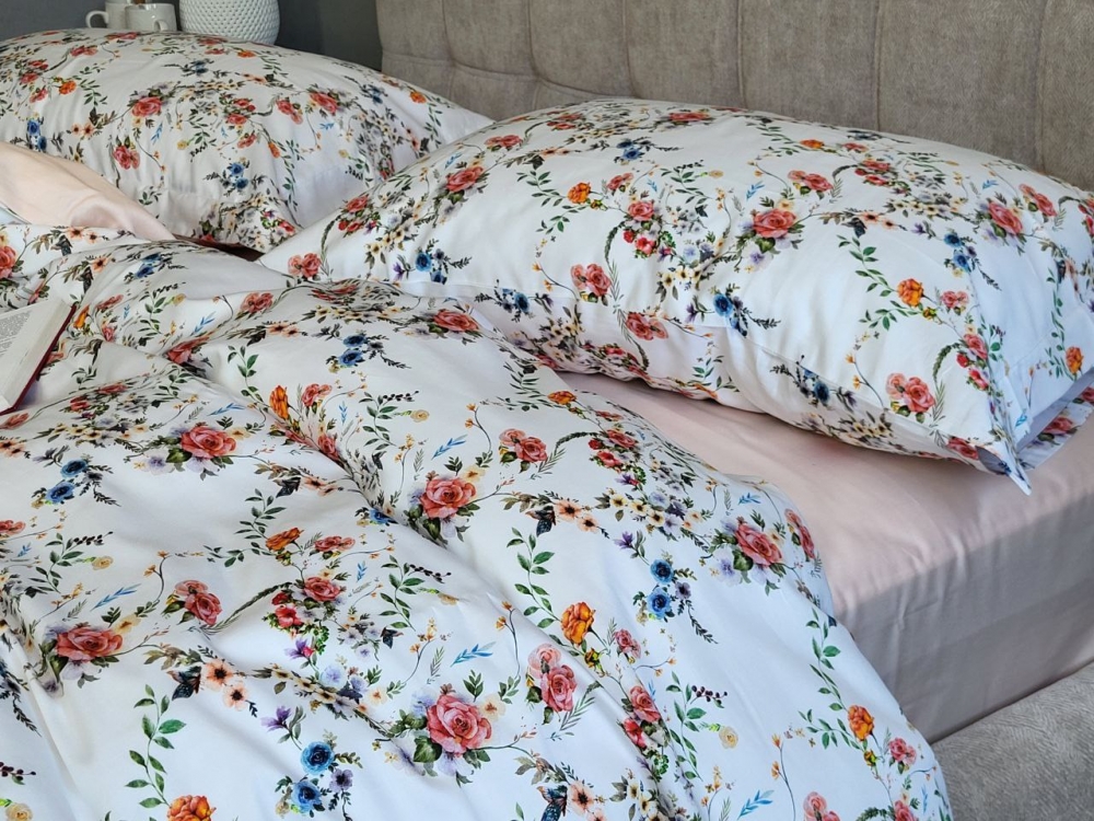 Постільна білизна Сатин PREMIUM, LITORE (Сімейний) - Зображення 2