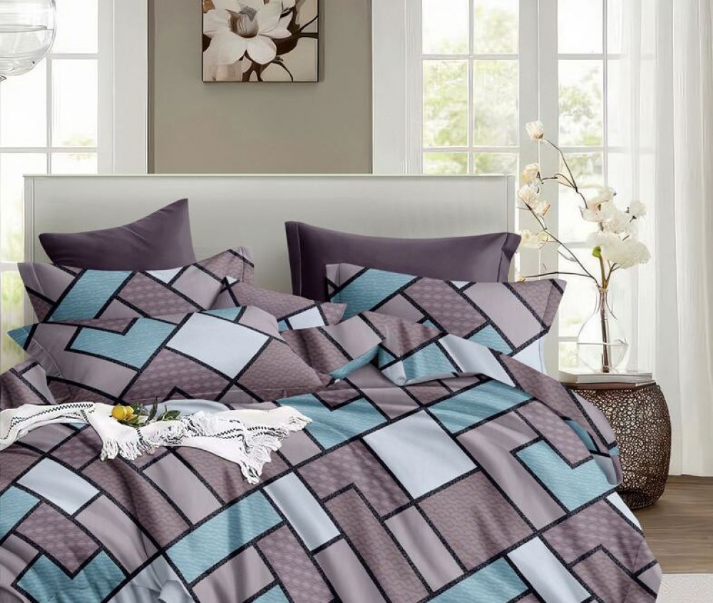 Постільна білизна Амулет, ранфорс (Євро)