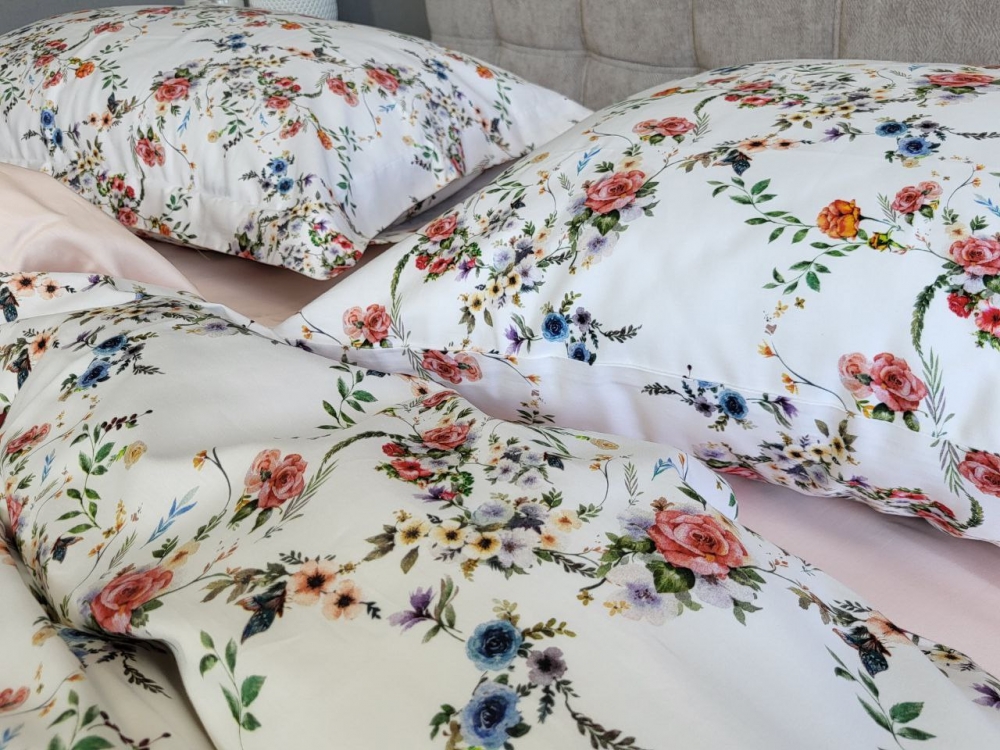 Постільна білизна Сатин PREMIUM, LITORE (Євро) - Зображення 7