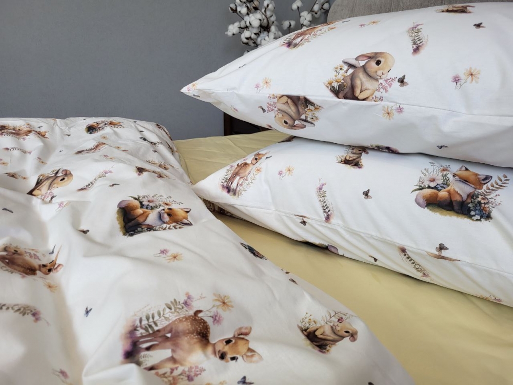 Постільна білизна Бамбіно, cotton (Двоспальний) - Зображення 3