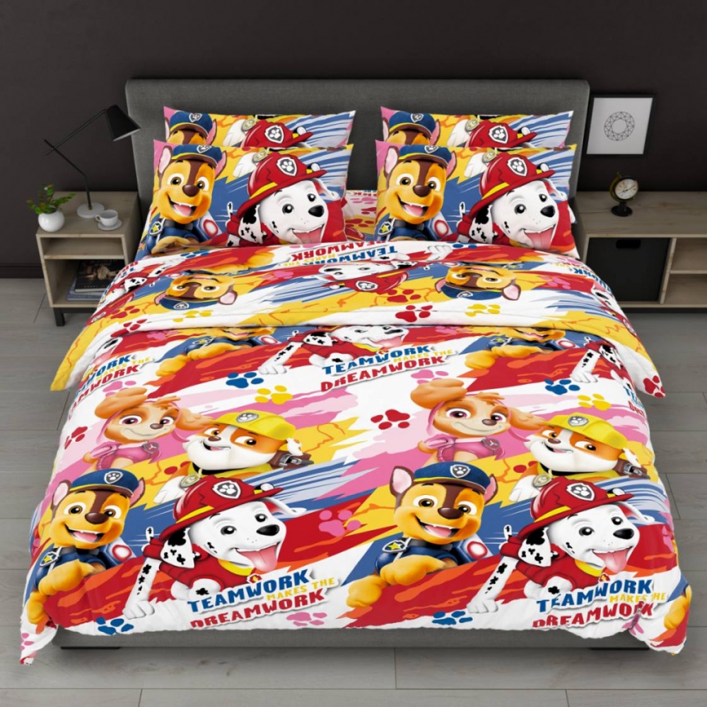 Постільна білизна Рятівний патруль, бязь (Підлітковий)