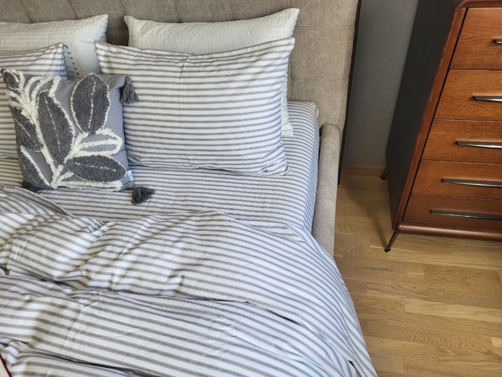 Постільна білизна Смужка, Turkish flannel (Двосп. на рез.)