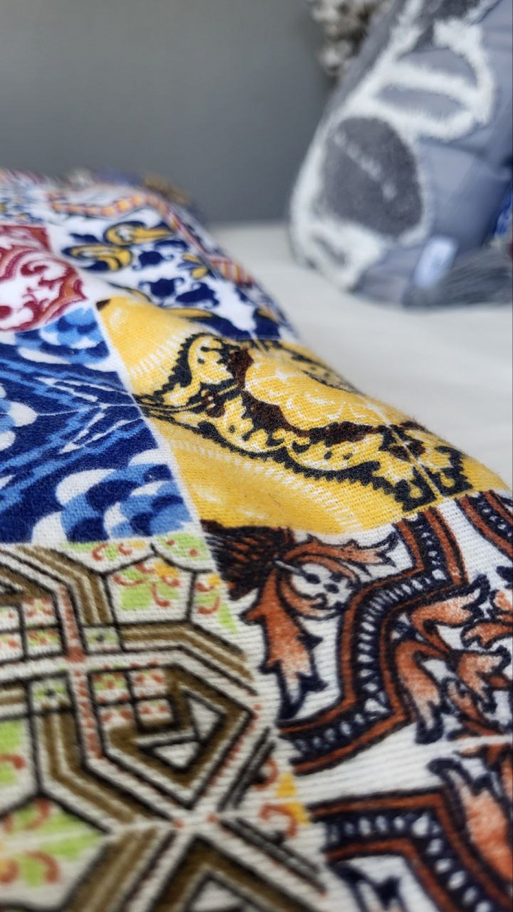 Постільна білизна Мозаїка NEW/шампань, Turkish flannel (Полут. на рез.) - Зображення 2