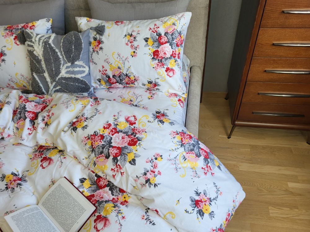 Постільна білизна Маркіза, Turkish flannel (Сім. на резин.)