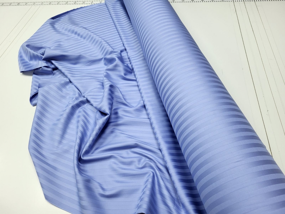 Постільна білизна Stripe LUX CORNFLOWER BLUE 1/1см (Євро) - Зображення 2