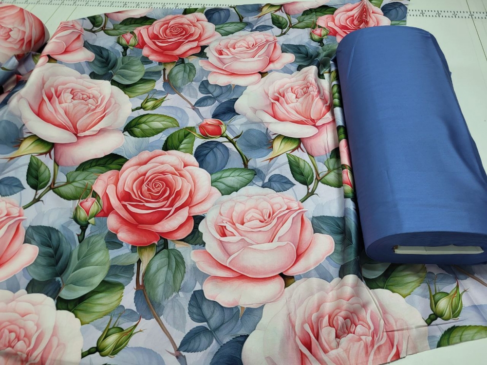 Сатин PREMIUM, OPHELIA (Сім. на рез.) - Зображення 2