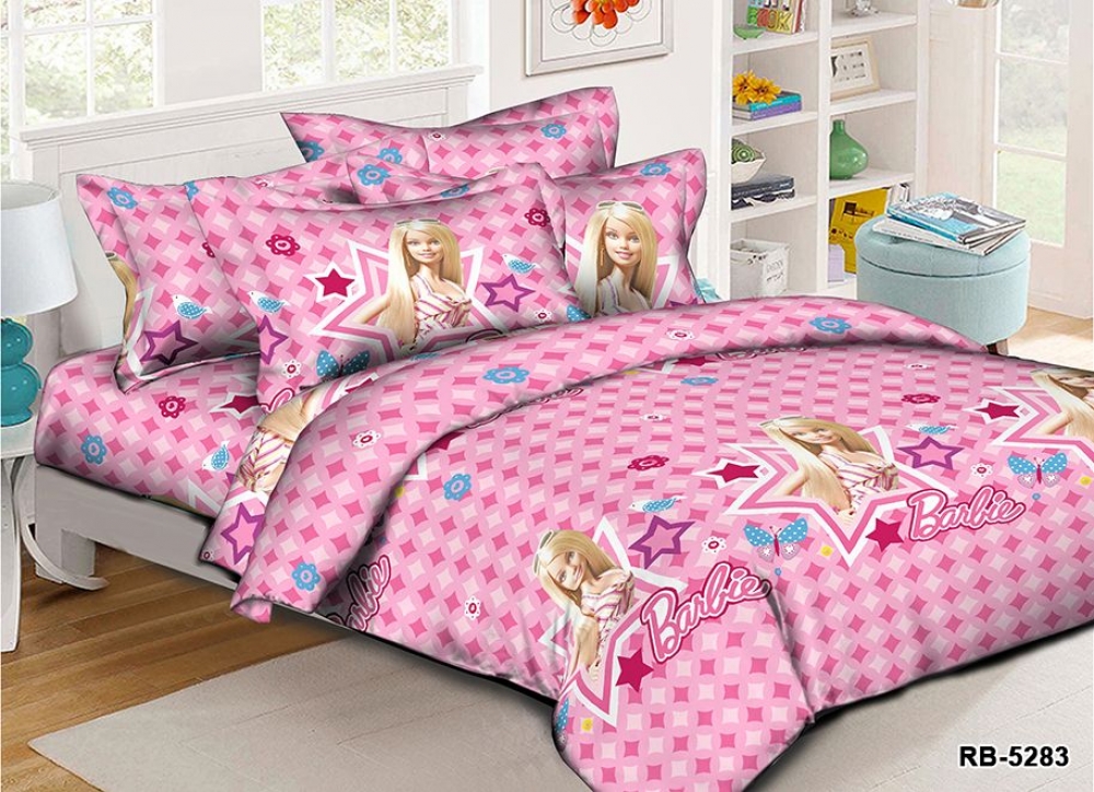 Постільна білизна Барбі NEW, ранфорс (Підл. на рез.)