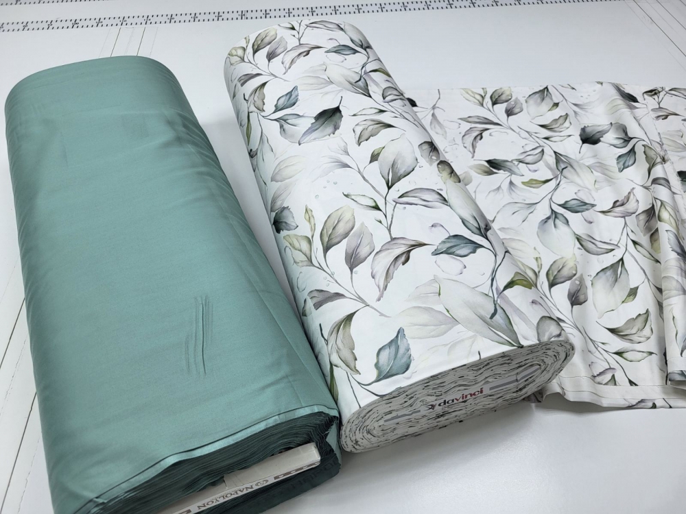 Постільна білизна Сатин PREMIUM, HERBALY (Євро) - Зображення 3