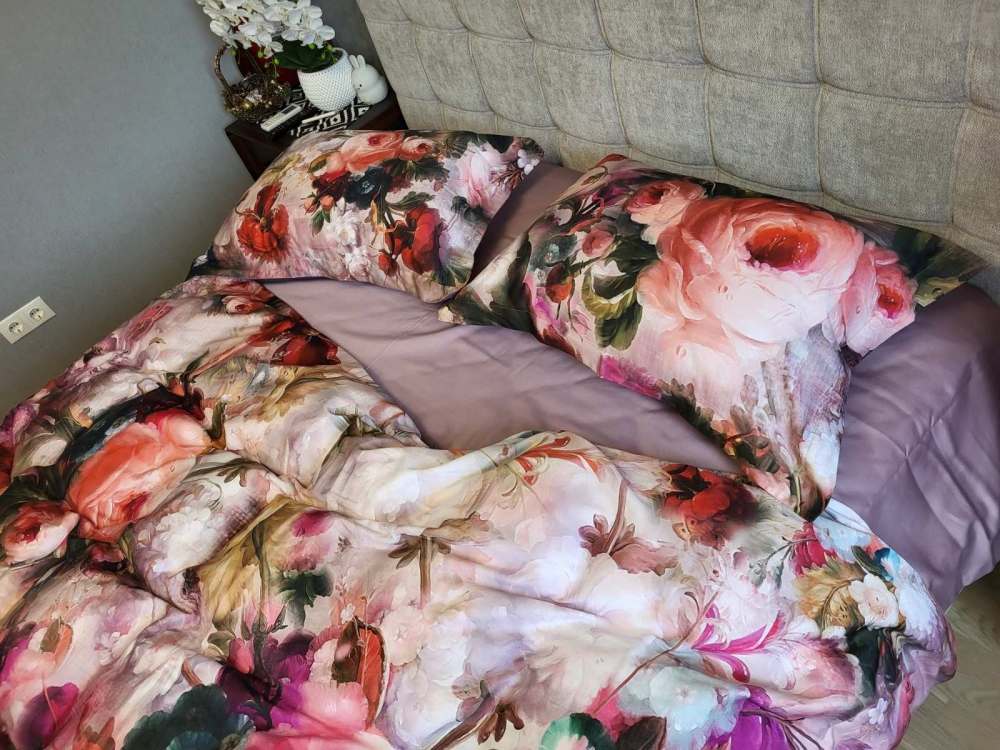 Постільна білизна Cатин PREMIUM, BOHEMIA (Двоспальний)