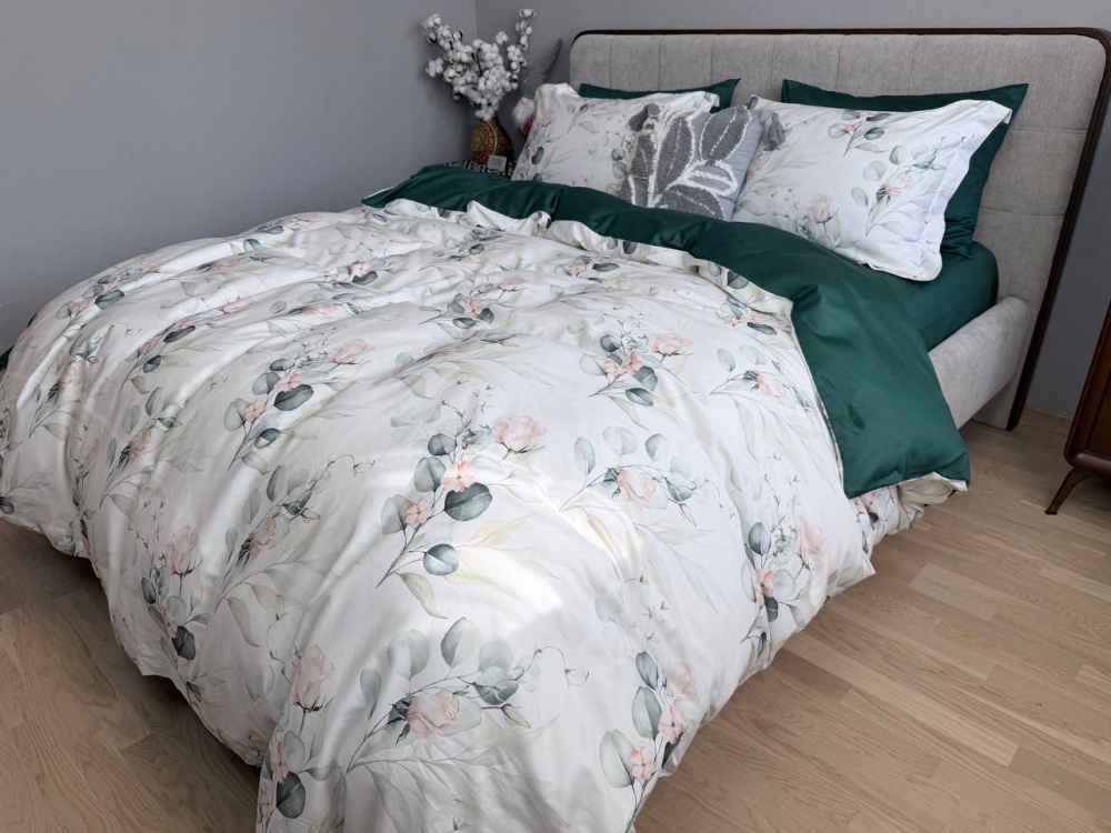 Постільна білизна Сатин PREMIUM, NOVEL NEW (Полут. на рез.) - Зображення 5