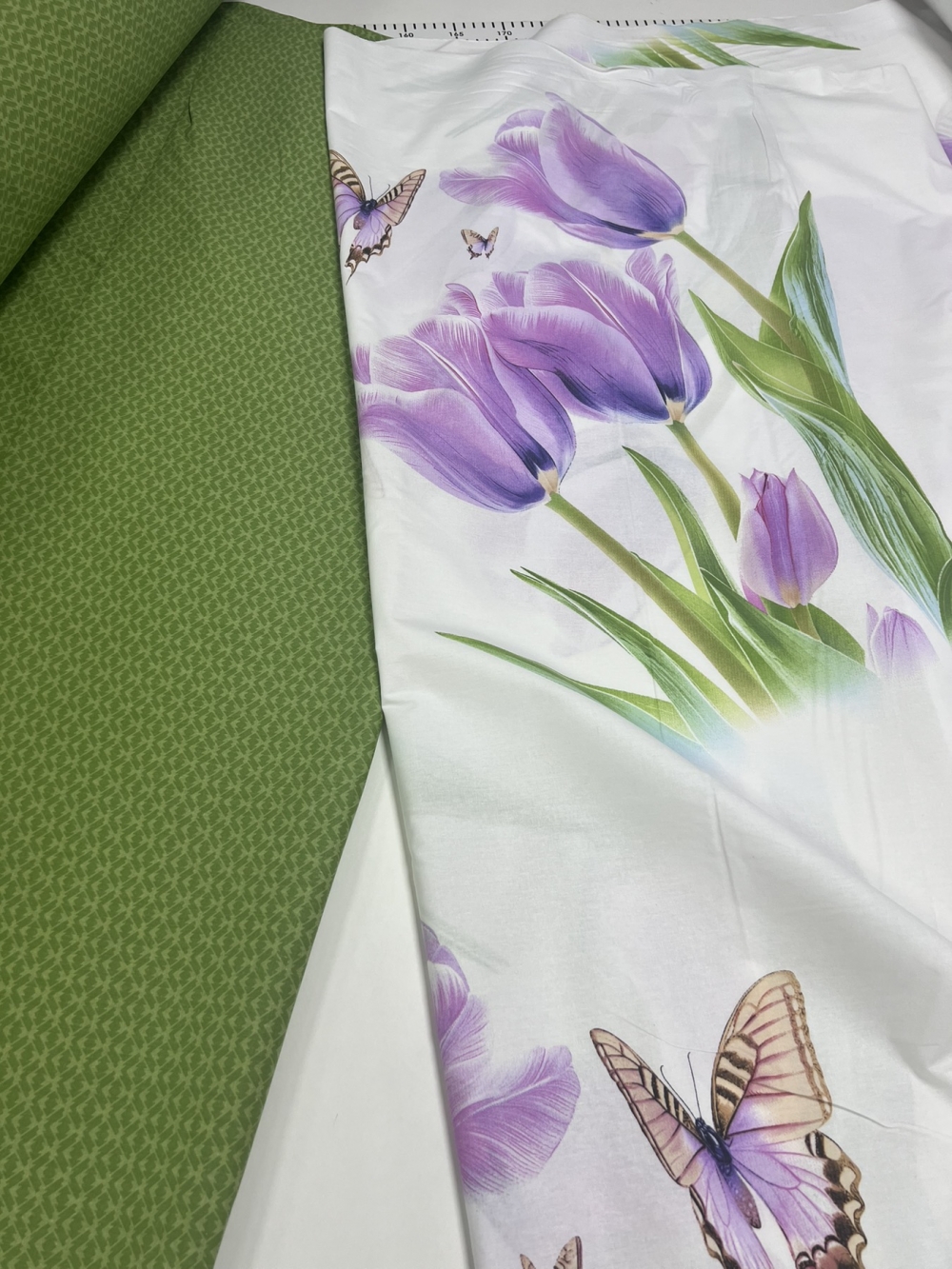 Постільна білизна Тюльпановий сон, ранфорс (Полуторний) - Зображення 2