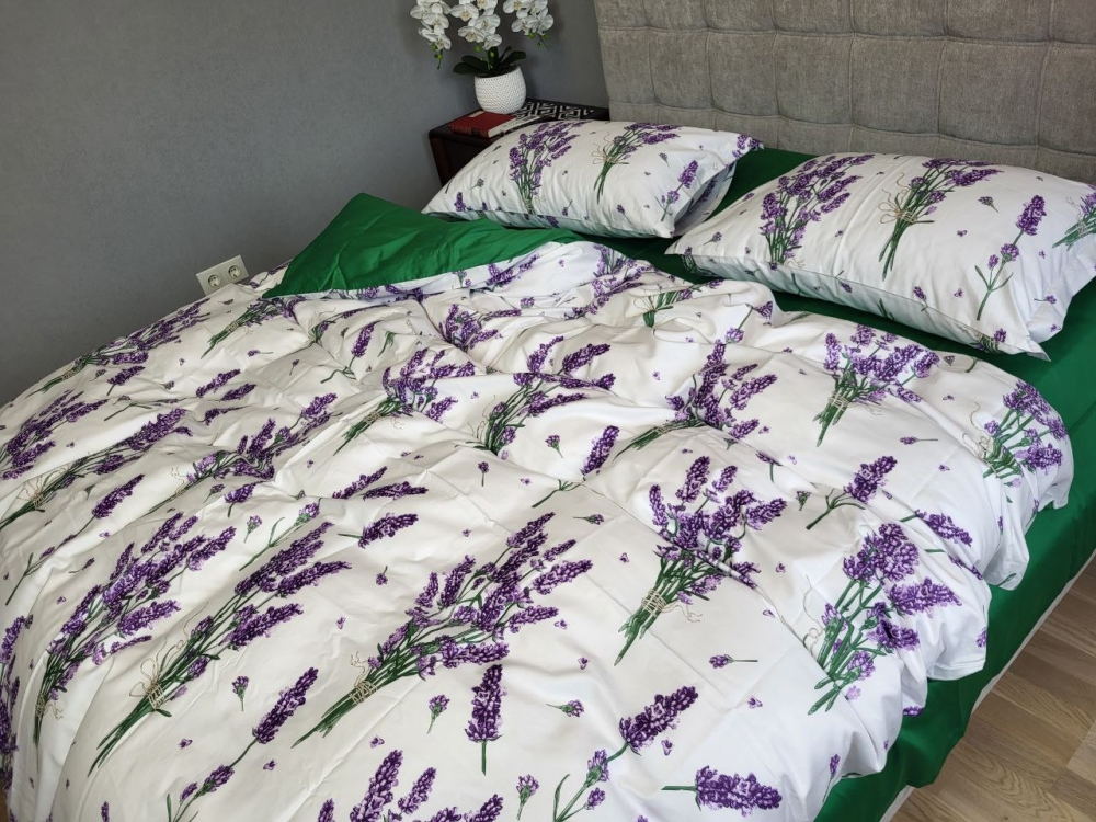 Сатин PREMIUM, LAVENDER GREEN підк. Цільн. (Сім. на рез.) - Зображення 2