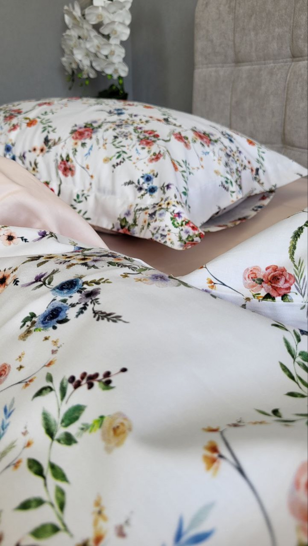 Постільна білизна Сатин PREMIUM, LITORE (Євро) - Зображення 2