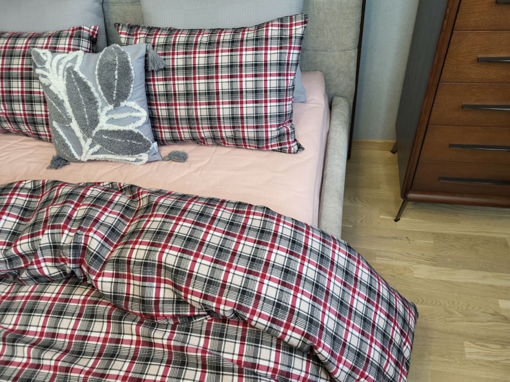 Постільна білизна Фагот/пудров., Turkish flannel підк. двустор. (Полут. на рез.)