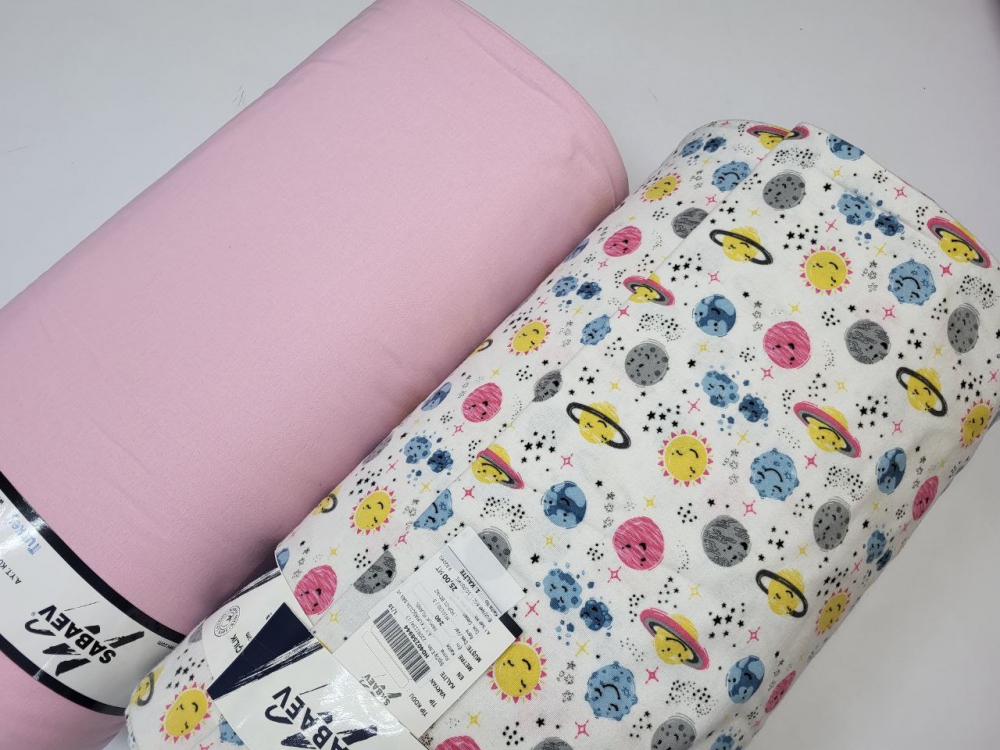 Постільна білизна SPACE, Turkish flannel (Євро) - Зображення 5