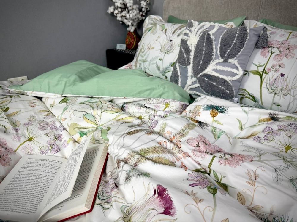 Сатин PREMIUM, BOUQUET (Сім. на рез.) - Зображення 4