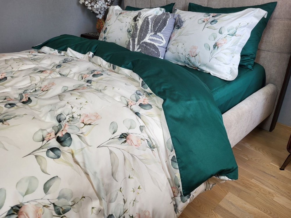 Постільна білизна Сатин PREMIUM, NOVEL NEW (Полут. на рез.) - Зображення 7