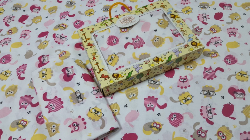 Постільна білизна Няшки, бязь (Підлітковий)