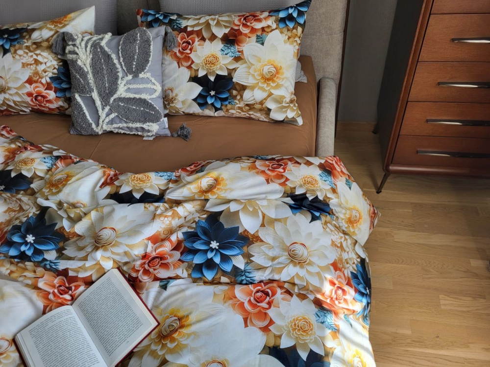 Постільна білизна Оранжерея, cotton 5D (Полут. на рез.) - Зображення 5