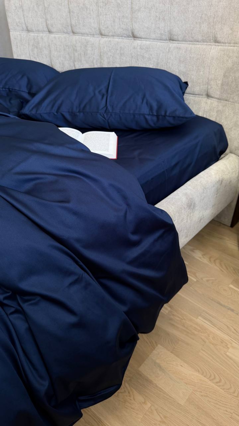 Постільна білизна Синій SD-4027, сатин LUX (Сімейний) - Зображення 5