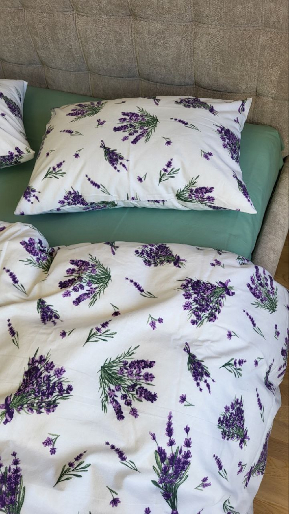 Постільна білизна Лавандин/полин, Turkish flannel (Сімейний) - Зображення 4