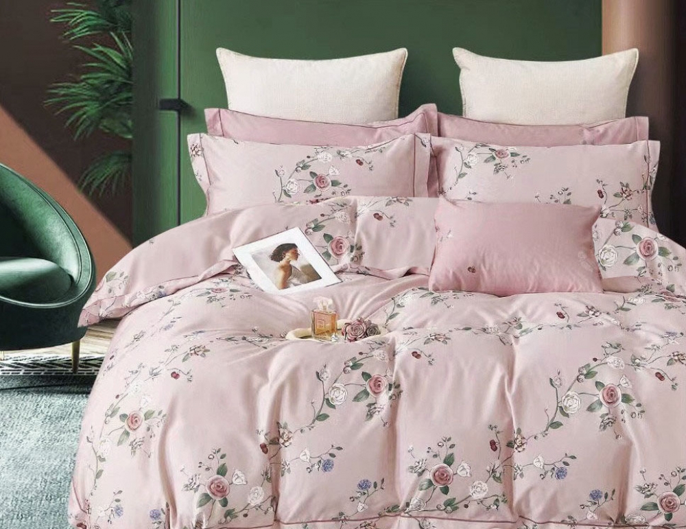 Постільна білизна Алюр, сатин (Полуторний)