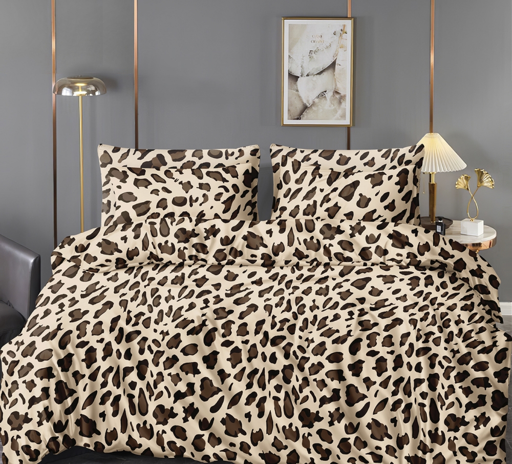 Постільна білизна Сафарі, сатин нав 50/70см (Полуторний)