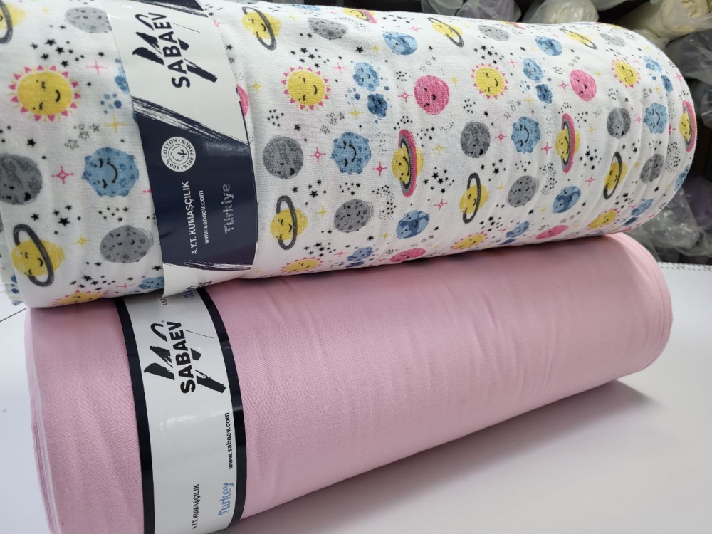 Постільна білизна SPACE, Turkish flannel (Євро) - Зображення 3