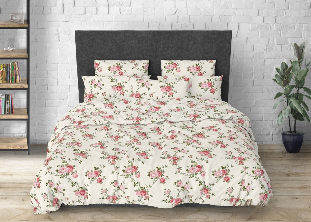 Постільна білизна Ксенія, бязь (Сім. на резин.)