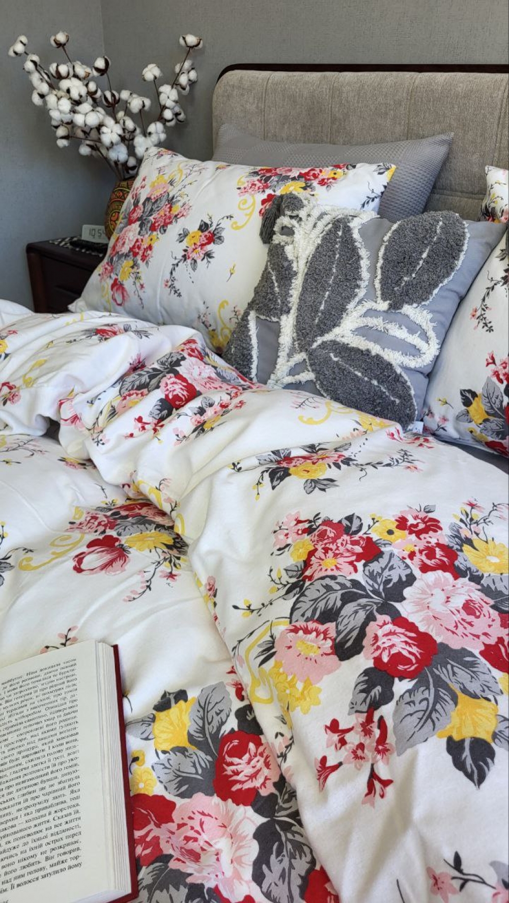 Постільна білизна Маркіза/сіра гавань, Turkish flannel (Євро) - Зображення 6