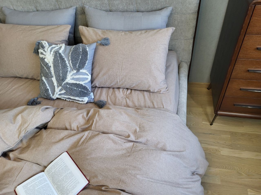 Постільна білизна Anise, Washed Cotton W1271 (Полут. на рез.)