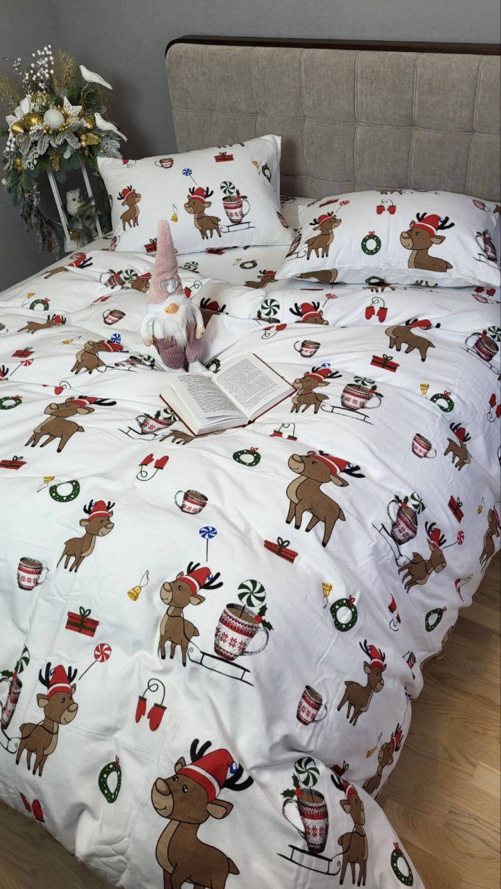 Постільна білизна Гостинці, Turkish flannel (Сімейний) - Зображення 4