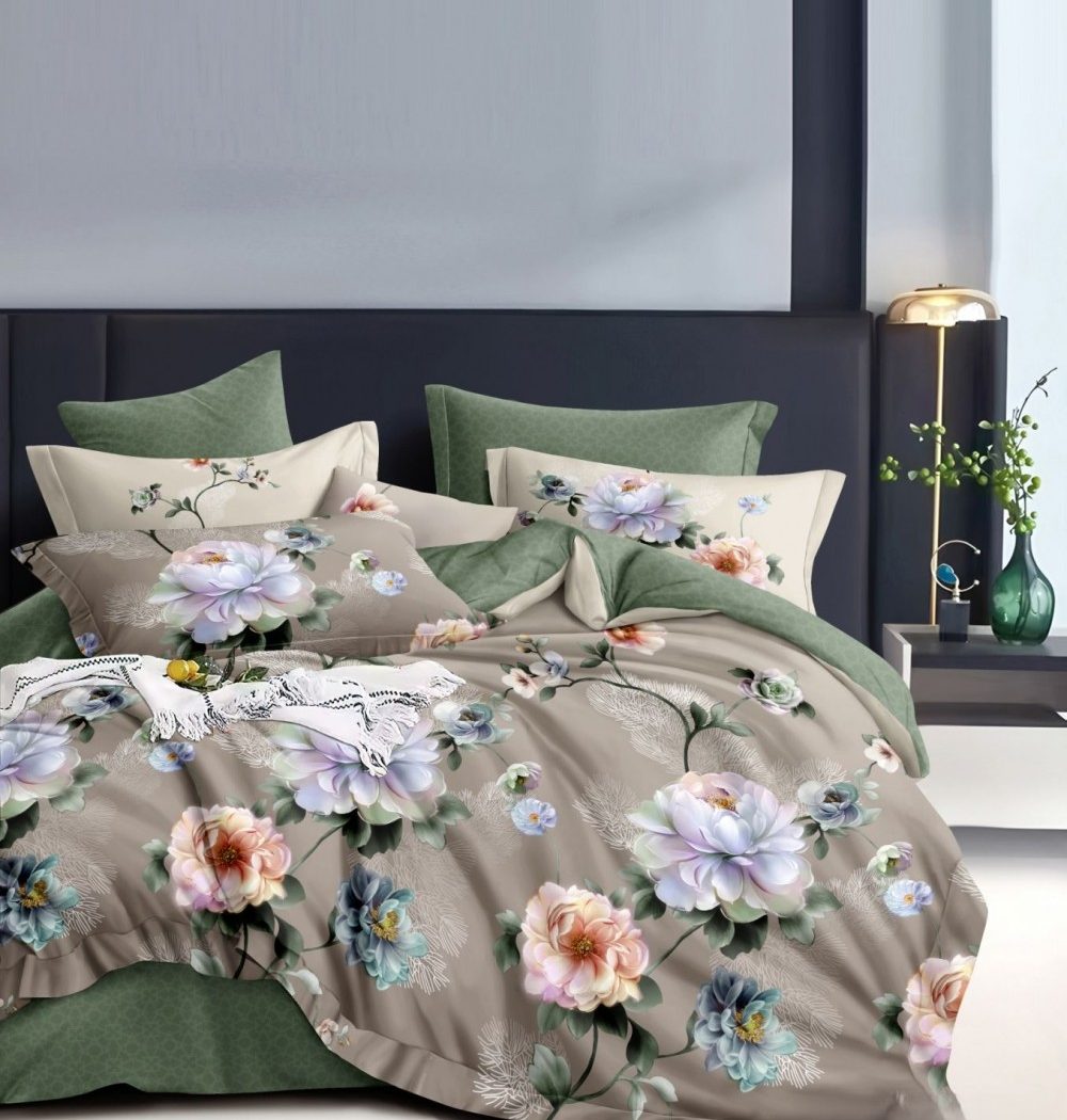 Постільна білизна Мондоро, сатин (Сім. на резин.)