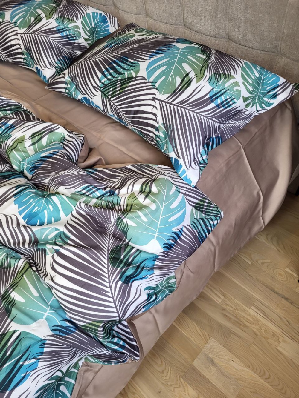 Постільна білизна Сатин PREMIUM, TROPICS (Полуторний) - Зображення 4