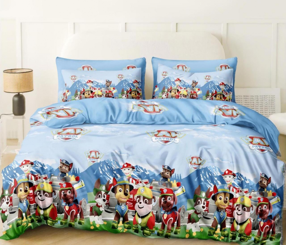 Постільна білизна Патруль New, бязь (Полут. на рез.)