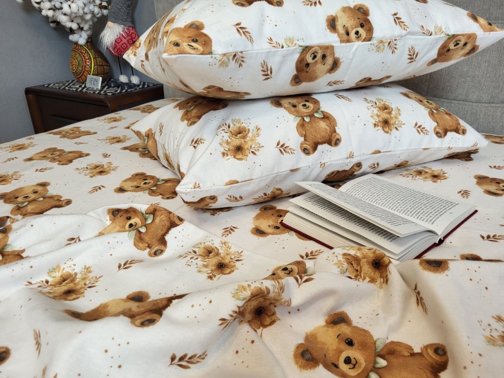 Постільна білизна Ласунчик, Turkish flannel (Полуторний)