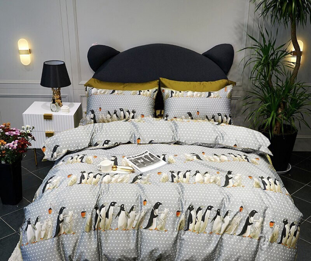 Постільна білизна Полярні друзі, бязь (Дитячий)