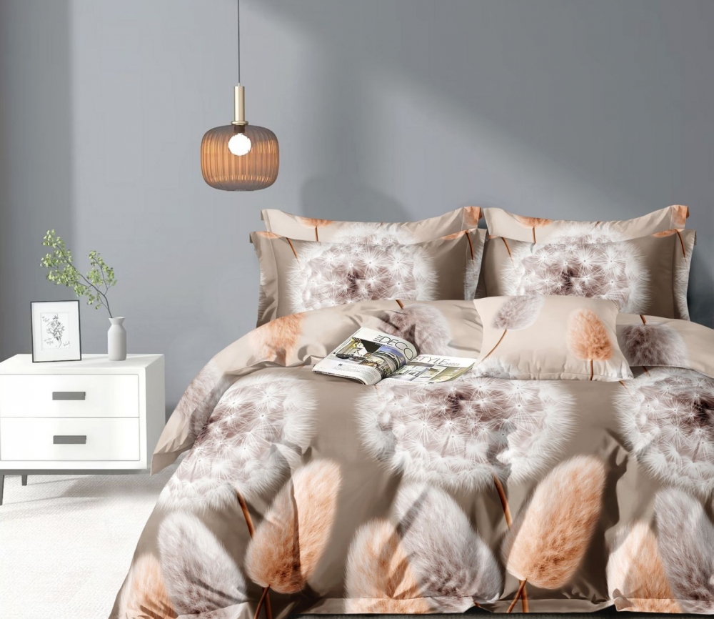 Постільна білизна Лагурус, сатин (Євро)