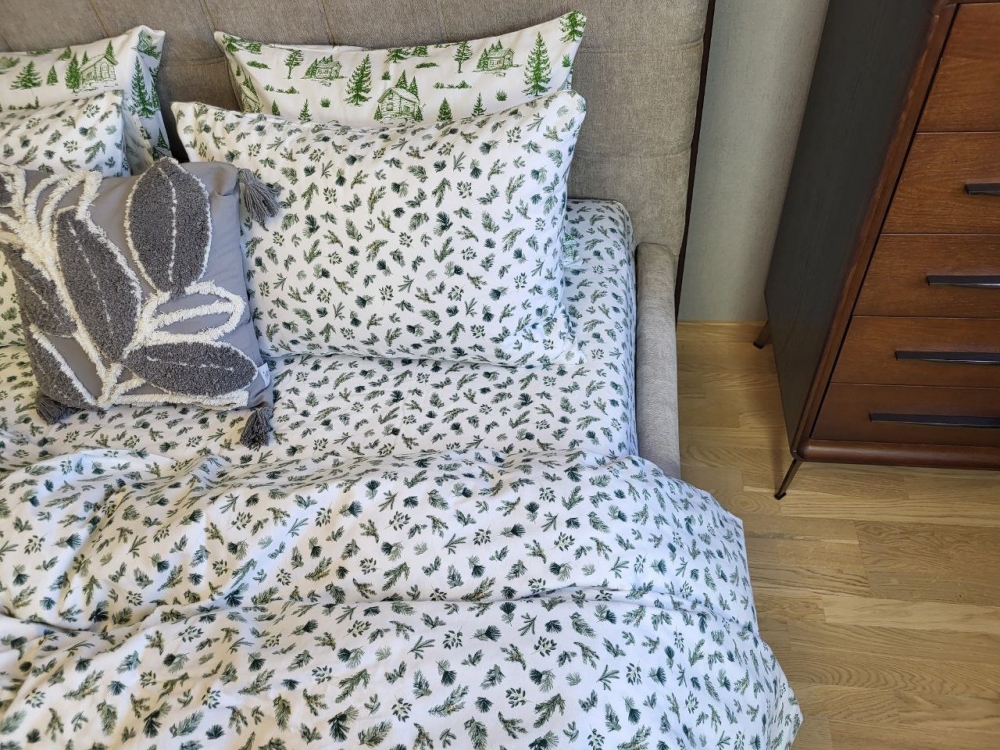 Постільна білизна Аромат лісу, Turkish flannel (Євро)