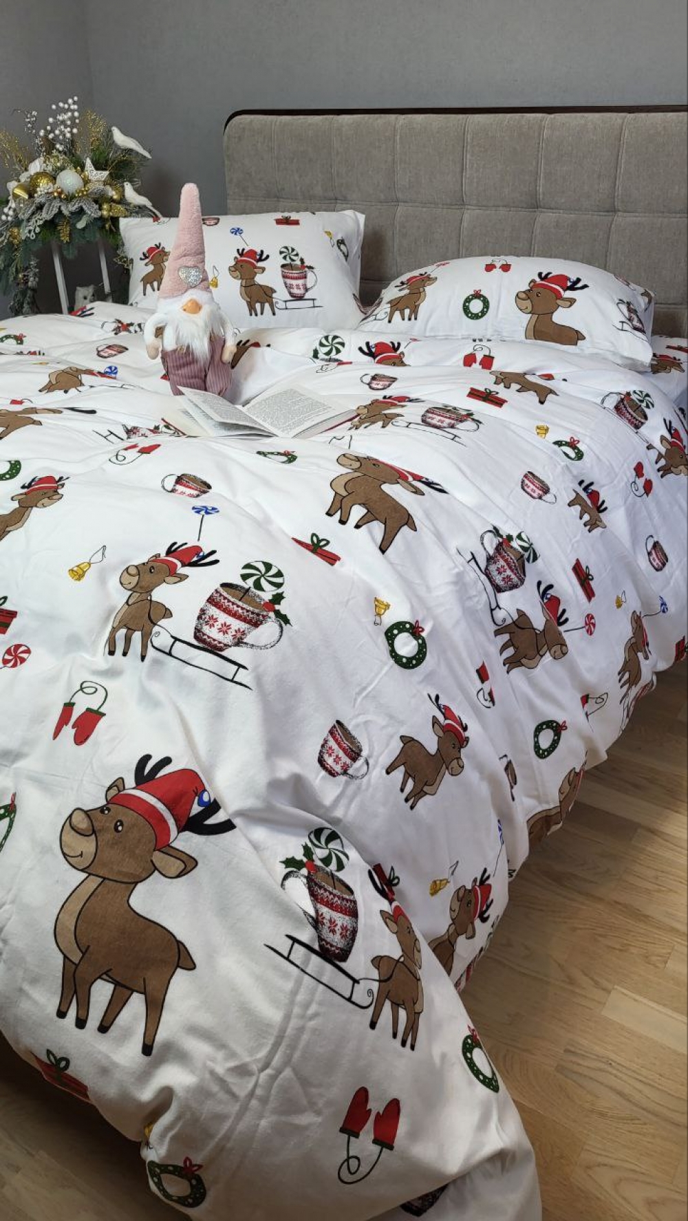 Постільна білизна Гостинці, Turkish flannel (Сімейний) - Зображення 2