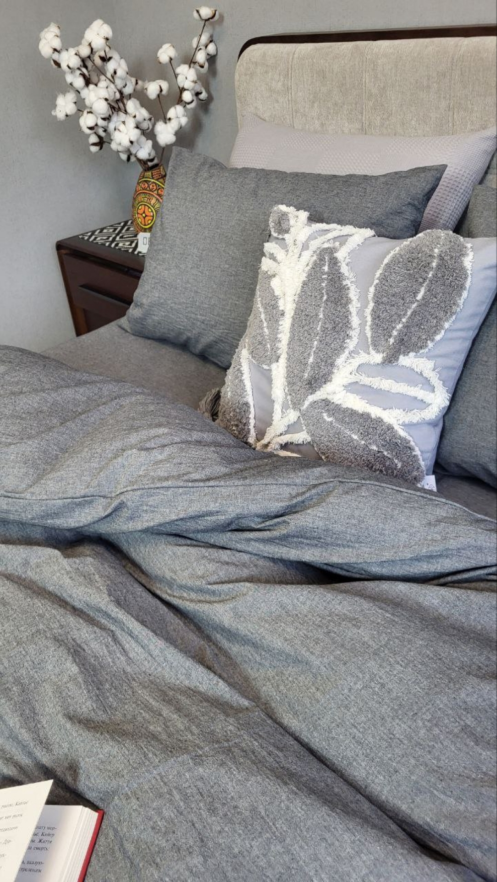 Постільна білизна Graphite, Washed Cotton W1141 (Полут. на рез.) - Зображення 7