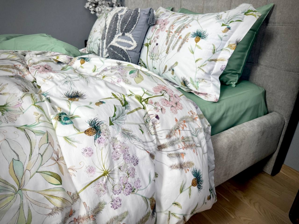 Сатин PREMIUM, BOUQUET (Сім. на рез.) - Зображення 2