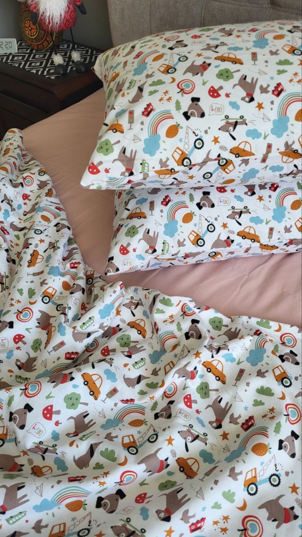 Постільна білизна Пригоди/пудров., Turkish flannel (Полут. на рез.)