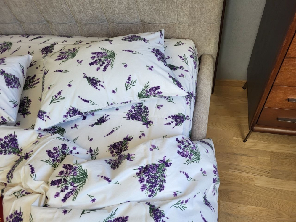 Постільна білизна Лавандин, Turkish flannel (Полут. на рез.)