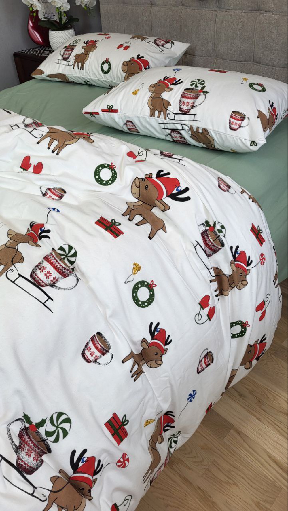 Постільна білизна Гостинці/полин, Turkish flannel (Сімейний) - Зображення 6