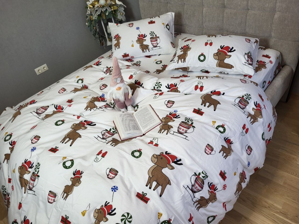 Постільна білизна Гостинці, Turkish flannel (Сімейний) - Зображення 3