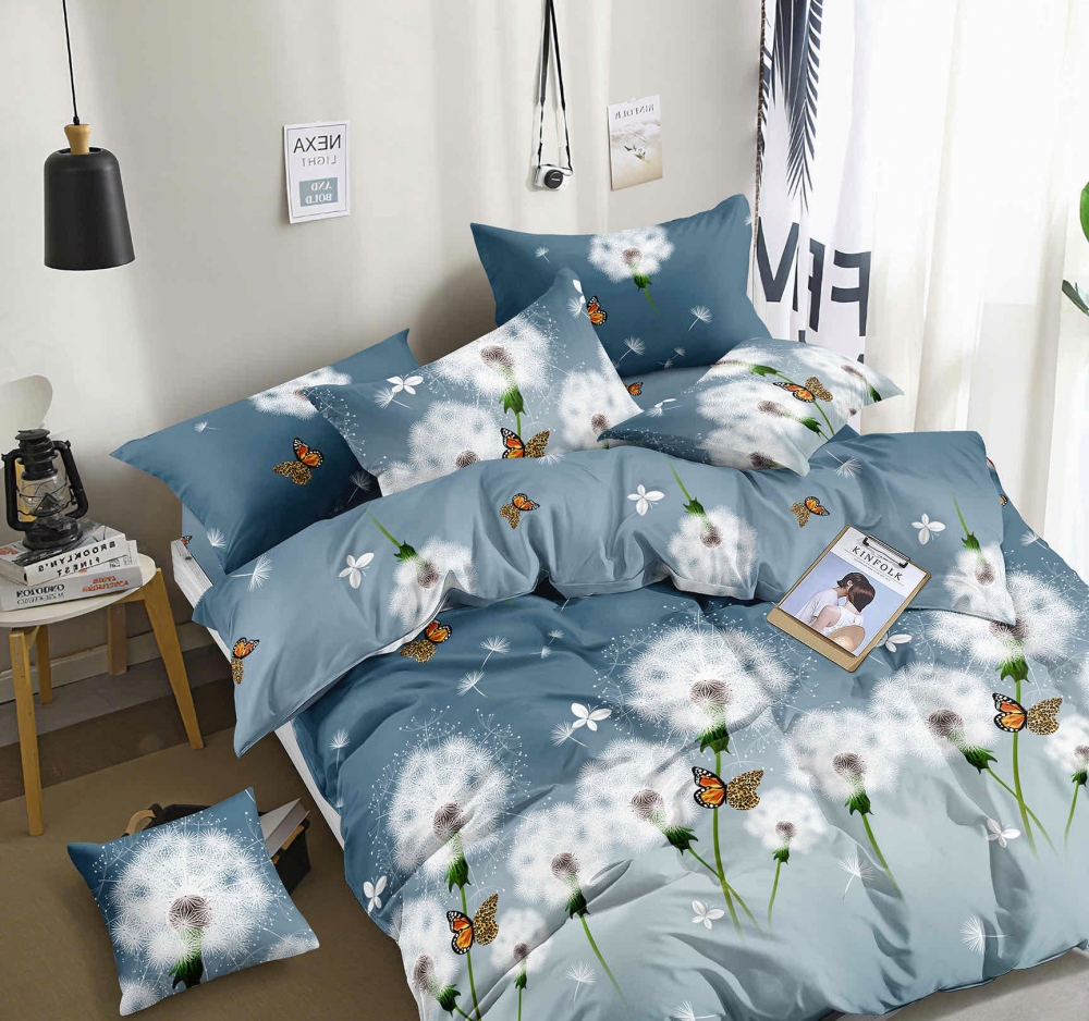 Постільна білизна Мерехтіння, ранфорс нав 50*70см (Полуторний)